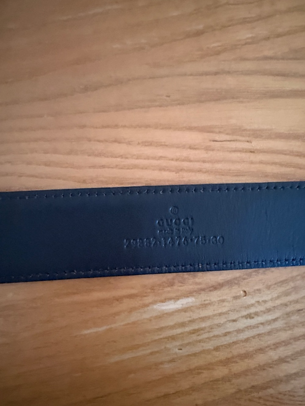 Gucci Brown & Beige GG Canvas womens Belt with Black Double G Buckle - Picture 2 of 3